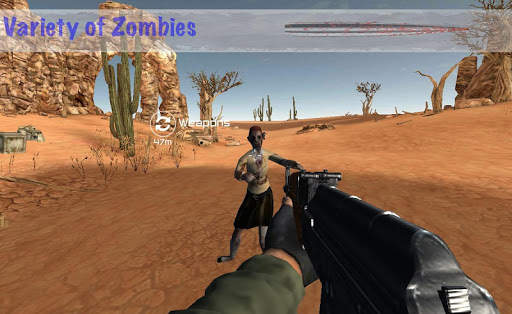 Zombie Hunt: Dessert Contract screenshot 3