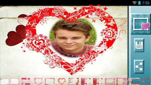 Romantic Love picture frames screenshot 5