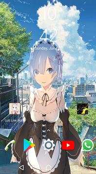 Interactive Rem-Chan Live Wallpaper Best Waifu screenshot 2