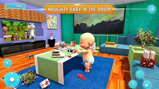Naughty Virtual Baby Sim Game screenshot 3
