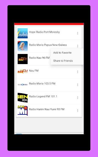 Radio Papua New Guinea Online   Stations FM Free screenshot 4