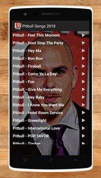 Pitbull Songs 2018 screenshot 2