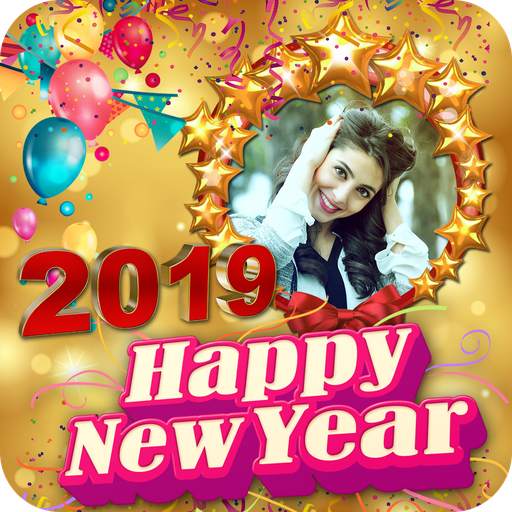 2019 New Year Photo Frames,Greetings 2.5