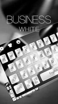 Business White Keyboard screenshot 1