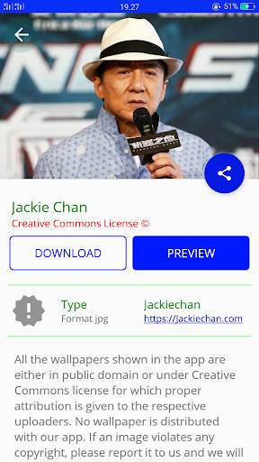 Wallpaper Jackie Chan screenshot 4