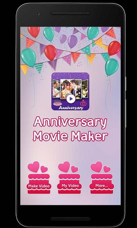 Anniversary Video Movie Maker screenshot 5