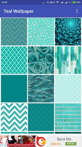 Teal Wallpaper screenshot 1