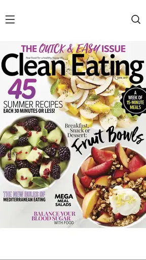 Clean Eating screenshot 1