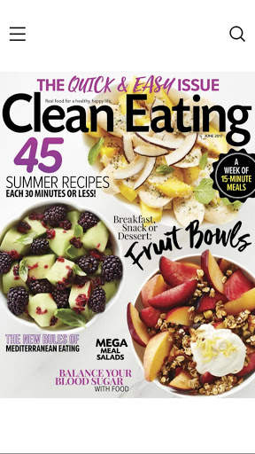 Clean Eating screenshot 1