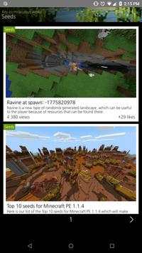 SEED downloader for Minecraft PE screenshot 2