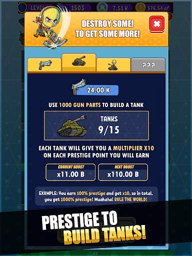 Idle Royale Merge Manager RPG screenshot 10