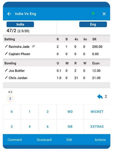 Cricclubs Mobile screenshot 11