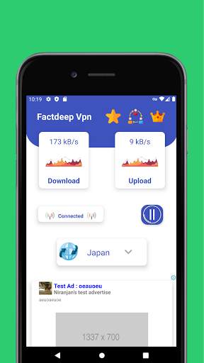 Factdeep Vpn - Free Fast Unlimited VPN & Secure screenshot 5