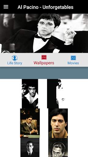Al Pacino Life Story Movies Wallpapers screenshot 2