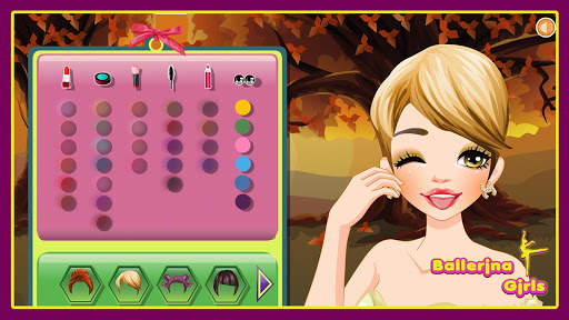 Ballerina Girls Dress up games screenshot 3