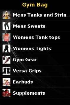 Gym Bag screenshot 1