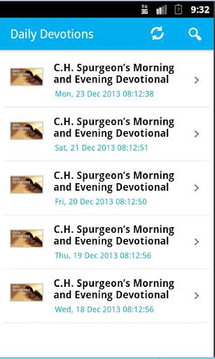 Morning & Evening Devotional скриншот 1