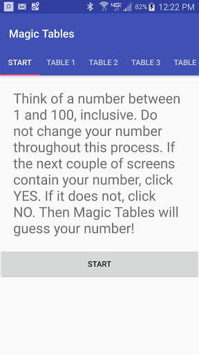 Magic Tables screenshot 1