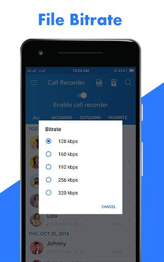 Auto Call Recorder : Hide App 5 تصوير الشاشة