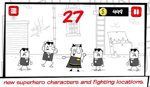 Super Heroes : Funny Fighting Game *Free screenshot 9