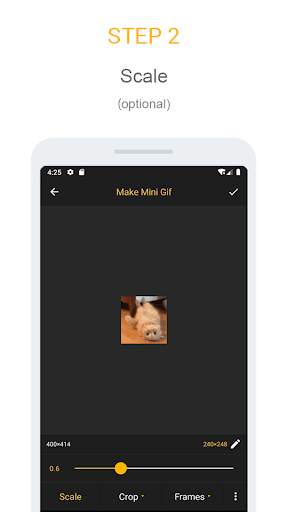 Gif mini: GIF Editor स्क्रीनशॉट 3