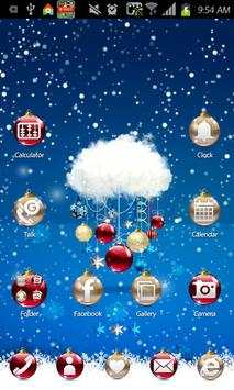 MERRY CHRISTMAS GO Launcher screenshot 1