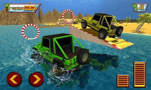 Water Surfer Jeep Adventure – Beach Mad Car Race screenshot 4