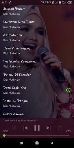 Lagu Siti Nurhaliza Lengkap screenshot 7
