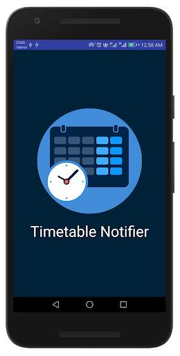 FAST-NU KHI Timetable Notifier скриншот 1