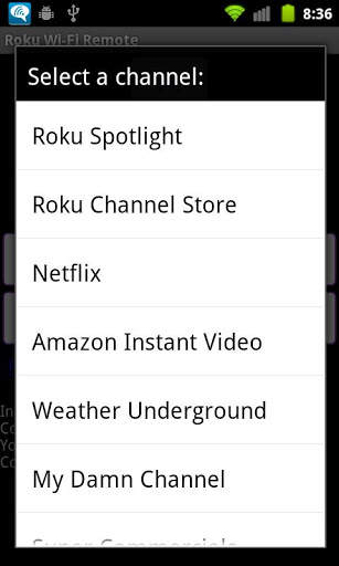 Rfi - remote for Roku players screenshot 6