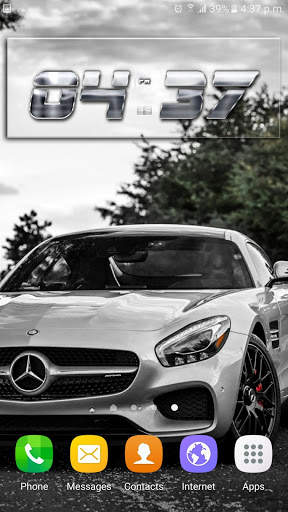 Cars Clock Wallpaper HD screenshot 9