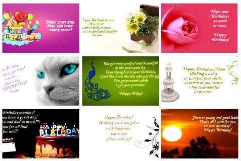 Free birthday Cards screenshot 3