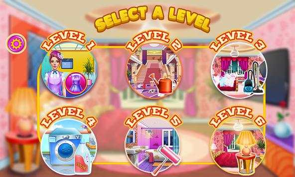 Hotel room cleaning games screenshot 2