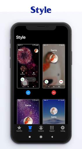 OS14 style - Color Phone Flash, Full Screen Video screenshot 4