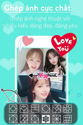 Chinh Sua Anh 365 - Ghep Anh Nghe Thuat screenshot 3