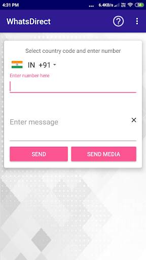 WhatsDirect - Chat w/o Contact screenshot 5