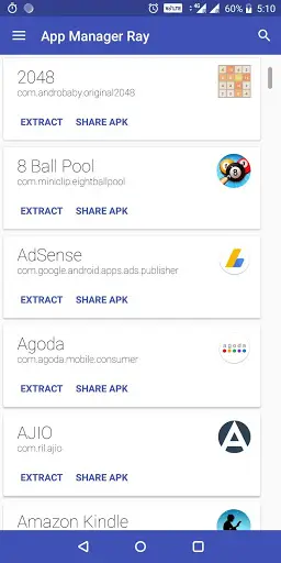 App Manager Ray स्क्रीनशॉट 1