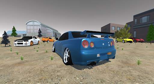 Driving Skyline R34 Drift Car screenshot 1