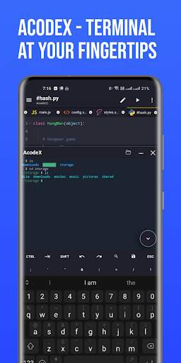 Acode - code editor | FOSS 4 تصوير الشاشة