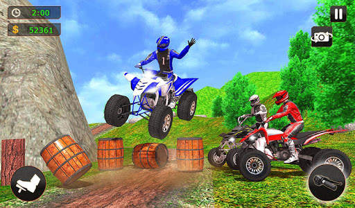 Quad Bike Offroad Driving Stunts screenshot 9