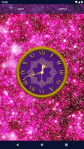 HD Clock Beautiful Wallpaper screenshot 7