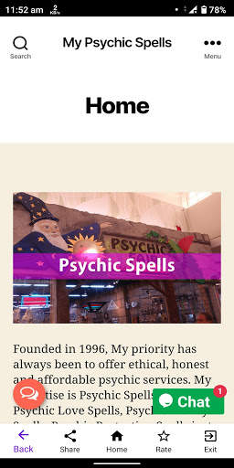 My Psychic Spells screenshot 2