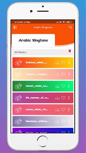 New Arabic Ringtone-Best Islamic songs screenshot 1