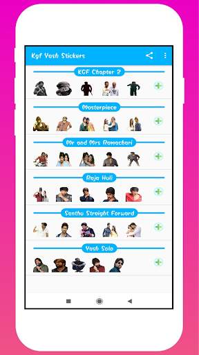 Kgf Yash Stickers screenshot 3