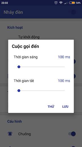 Nháy Đèn Flash Khi Có Cuộc Gọi, Siêu Đèn pin screenshot 2