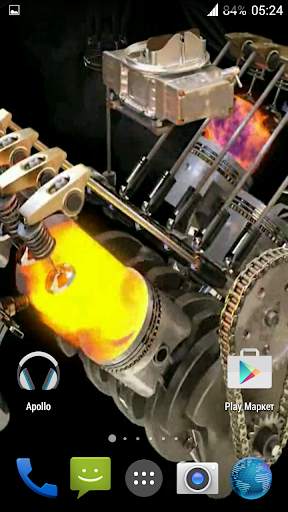Engine 3D. Video Wallpaper screenshot 3