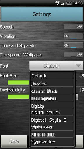 SCalc theme Clean 3 تصوير الشاشة