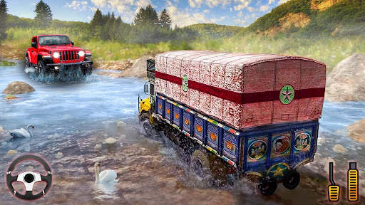 offroad Cargo Truck Games 3D screenshot 5