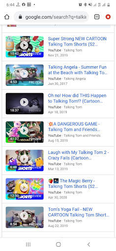 Talking Tom - Cartoon Video 1 تصوير الشاشة