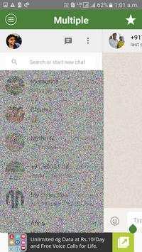 Multi Messenger Accounts for whatsapp screenshot 5